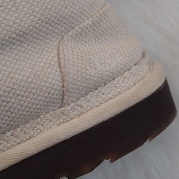 Ugg Cream Ankle Boots Nuemel Natural - Picture 4 of 5